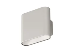 Akku Außenleuchte MAGNETIC Silber mit Bewegungsmelder, Breite 10cm