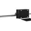 Akku Bilderlampe Schwarz kabellos zum Kleben, Breite 40cm