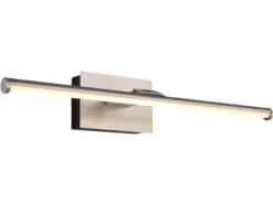 Akku Bilderlampe Silber kabellos zum Kleben, Breite 40cm