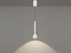 Akku Hängelampe LUCINDA dimmbar & Tageslicht, höhenverstellbar, Ø 10cm