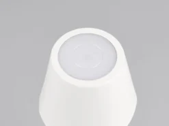 Akku LED Tischleuchte DIAZ kabellos für Innen & Außen, Weiß - 21cm klein