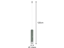 Akku Pendelleuchte PELO Grün, dimmbar, abnehmbarer Leuchtenkopf Ø 3,8cm