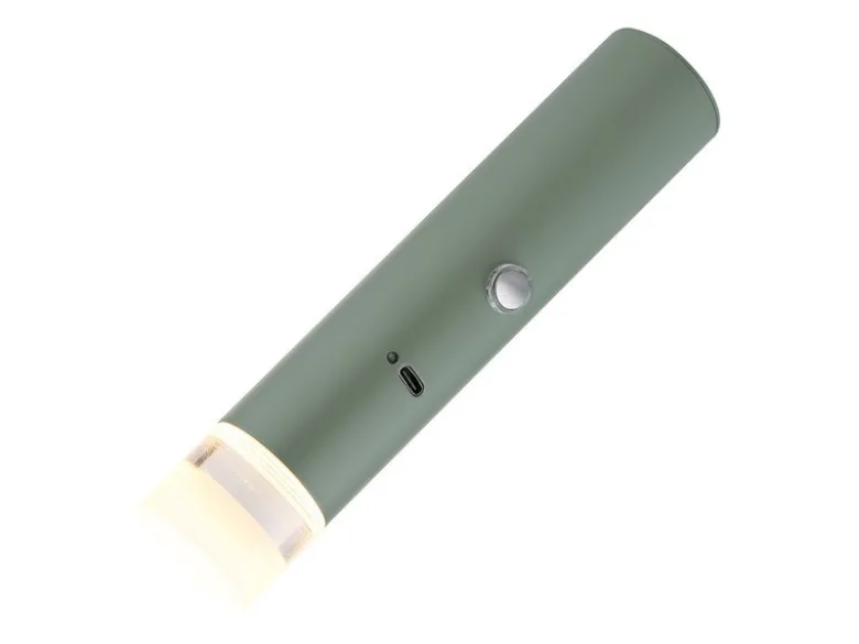 Akku Pendelleuchte PELO Grün, dimmbar, abnehmbarer Leuchtenkopf Ø 3,8cm