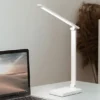 Akku Schreibtischlampe OLE Weiß ohne Kabel, Höhe 39,5cm