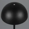 Akku Tischleuchte MUNOZ Schwarz dimmbar & per USB aufladbar, Höhe 21cm