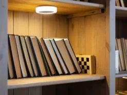 Akku Unterbauleuchte MAGNETIC rund mit Bewegungsmelder, Ø 9cm