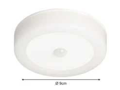 Akku Unterbauleuchte MAGNETIC rund mit Bewegungsmelder, Ø 9cm