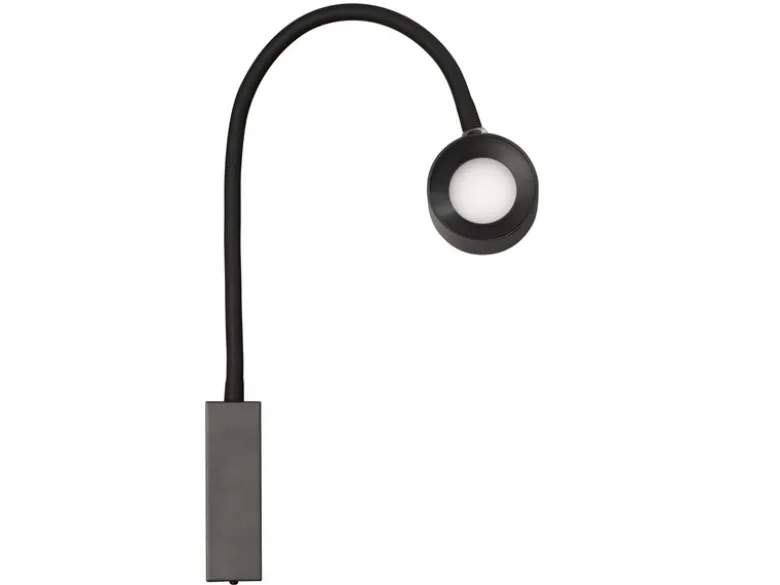 Akku Wandleuchte MAGNETIC kabellos für Wandmontage & Bett Kopfteil, Breite 7,5cm
