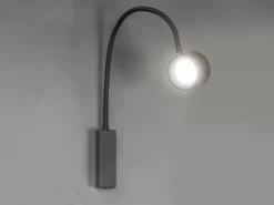 Akku Wandleuchte MAGNETIC kabellos für Wandmontage & Bett Kopfteil, Breite 7,5cm
