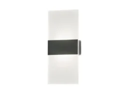 Akku Wandleuchte MAGNETIC kabellos dimmbar, Acrylglas Weiß, Breite 9,5cm