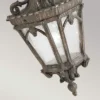 Antike LED Hängelaterne Aluminium Bronzefarbig, Ø 19cm
