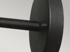 Außen Wandlaterne HELSINGOR aus Edelstahl, Schwarz Höhe 24cm