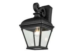 Außenwandleuchte BAYVIEW große Landhausstil Hängelaterne, Höhe 42cm