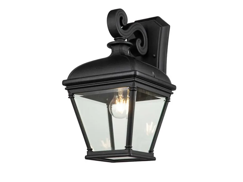 Außenwandleuchte BAYVIEW große Landhausstil Hängelaterne, Höhe 42cm
