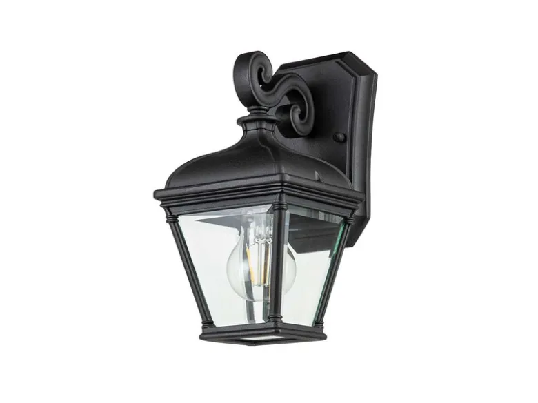 Außenwandleuchte BAYVIEW kleine Landhausstil Hängelaterne, Höhe 27,5cm
