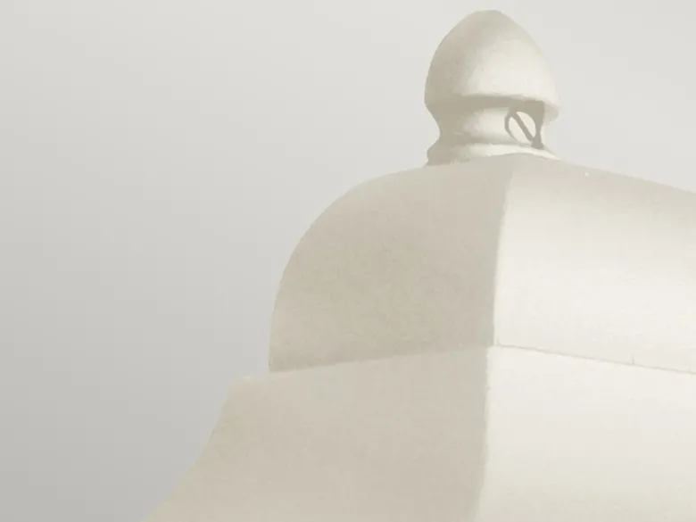 Außenwandleuchte DECO-LANE Höhe 32,5cm Halbschale mit reflektierender Rückwand