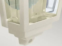 Außenwandleuchte DECO-LANE Höhe 32,5cm Halbschale mit reflektierender Rückwand