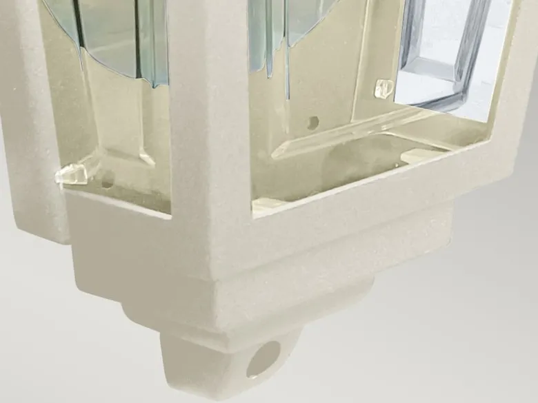 Außenwandleuchte DECO-LANE Höhe 32,5cm Halbschale mit reflektierender Rückwand