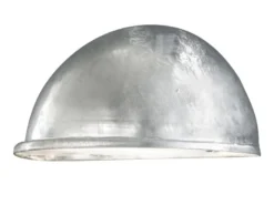 Außenwandleuchte Downlight TORINO galvanisiert, 28 x 13,5 cm, Hausbeleuchtung