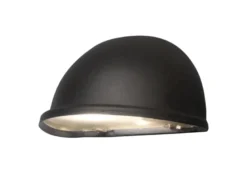 Außenwandleuchte Downlight TORINO Aluminium Schwarz - Moderne Hausbeleuchtung