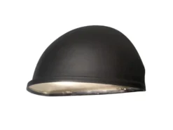 Außenwandleuchte Downlight TORINO schwarz, 28 x 13,5 cm, Hausbeleuchtung