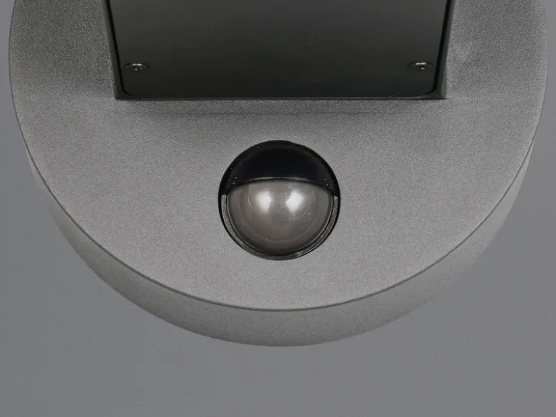Außenwandleuchte FRASER Betonoptik mit Bewegungsmelder, H: 24cm
