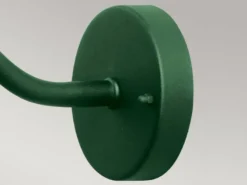 Außenwandleuchte KLAMPENBORG aus Edelstahl Grün, Ausladung 42cm