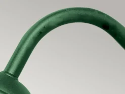 Außenwandleuchte KLAMPENBORG aus Edelstahl Grün, Ausladung 42cm