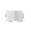 Außenwandleuchte MODENA eckiger Wandspot Up-Down, Höhe 9cm, Weiß
