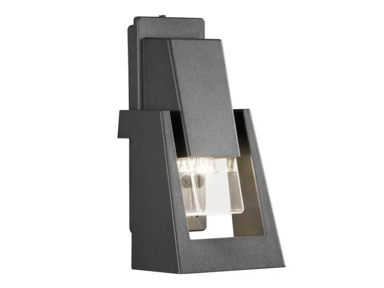 Außenwandleuchte POTENZA, Aluminium anthrazit, GU10-Sockel, IP54