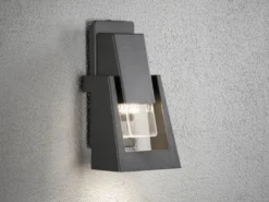 Außenwandleuchte POTENZA, Aluminium anthrazit, GU10-Sockel, IP54