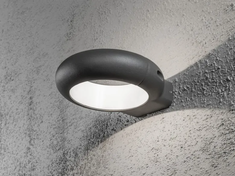 Außenwandleuchte ROVIGO, anthrazit, 5 Watt HP-LED, 350 Lumen, 3000K