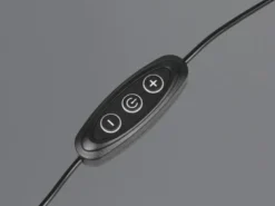 Ausgefallene Tischlampe STRONG LED dimmbar, Deko Lampe USB betrieben, Höhe 33cm