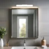 Bad Spiegelleuchte MATTIMO mit Schalter, Licht neutralweiß, Breite 40cm