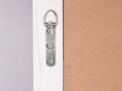 Barock Wandspiegel TANJA 50x150 Ganzkörperspiegel mit Holzrahmen Silber
