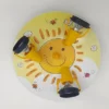 Coole Deckenlampe mit Sonnen Motiv für Kinderzimmer 3 flammig schwenkbar Ø 35cm