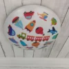 Coole LED Deckenleuchte dimmbar mit Fahrzeugen Motiv fürs Kinderzimmer Ø 35cm