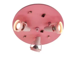 Coole LED Deckenleuchte Röschen fürs Kinderzimmer 3 flammig schwenkbar Ø35cm