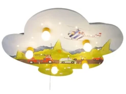 Coole LED Kinder Deckenleuchte tolle Autos Zugschalter für LED-Schlummerlicht