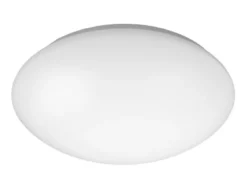 Deckenleuchte / Deckenschale rund, Kunststoff opalweiß, Ø 29 cm