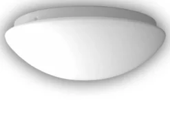 Deckenleuchte / Deckenschale rund, Opalglas matt, Ø 35cm