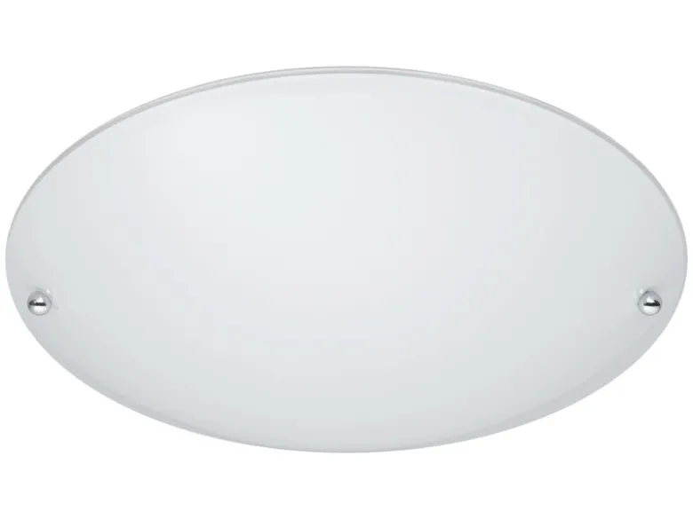 Deckenleuchte LANA mit Glas Lampenschirm Weiß matt, Ø 25cm