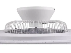Deckenleuchte mit Ventilator 59cm Fernbedienung, dimmbar, Sternenhimmel