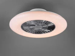 Deckenleuchte mit Ventilator 59cm Fernbedienung, dimmbar, Sternenhimmel