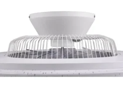 Deckenleuchte VISBY mit Ventilator, Fernbedienung & Nachtlicht Ø 59cm