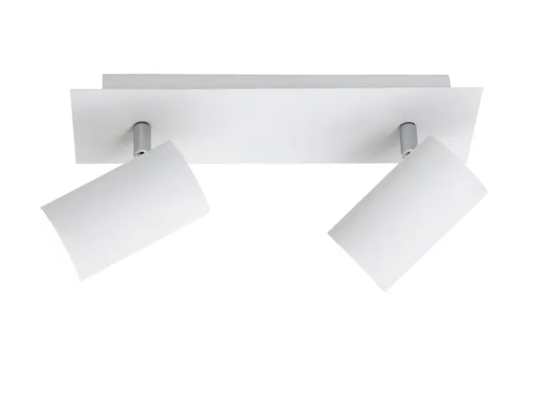 Deckenstrahler MARLEY Weiß 2-flammig, Breite 30cm