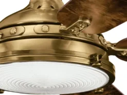 Deckenventilator HATTERAS mit LED Licht und Fernbedienung Ø142cm