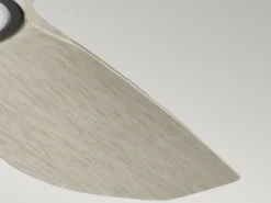 Deckenventilator IMARI mit LED Licht - Flügel in Holzoptik Weiß, Ø 165cm