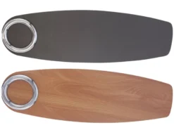 Deckenventilator mit Licht JERRY Zugschalter, Buche/Graphit Ø130cm