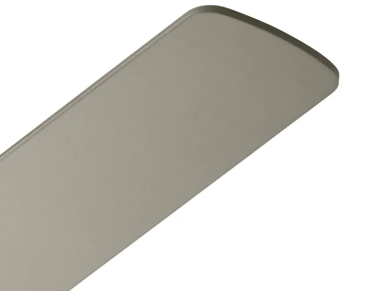 Deckenventilator ZEUS mit Licht und Fernbedienung, Weiß-Silber, Ø 152cm